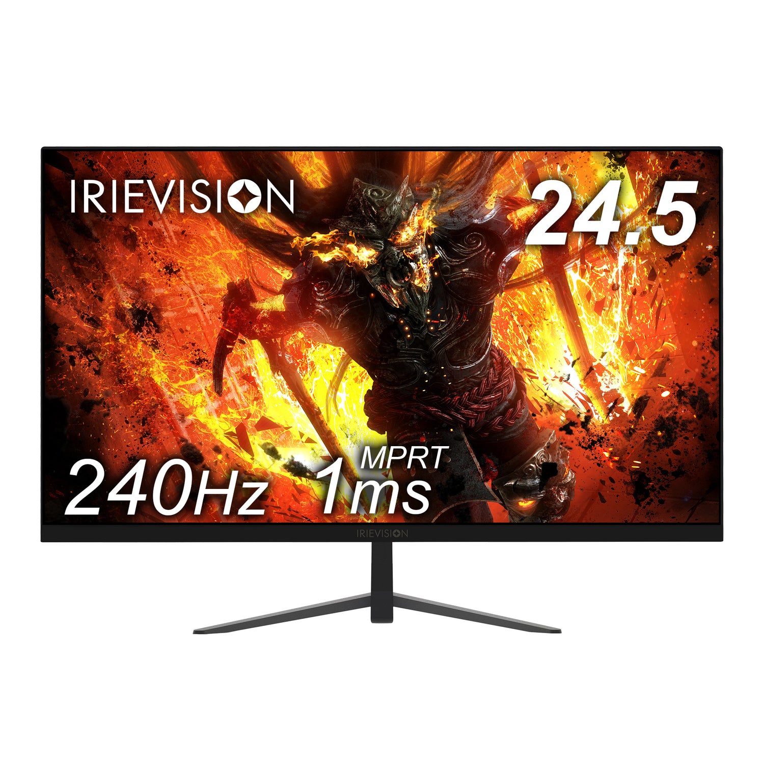 【公式】IRIE ゲーミングモニター 24.5インチ リフレッシュレート 240Hz 1920x1080 フルHD HDR対応  FFF-LD25G6