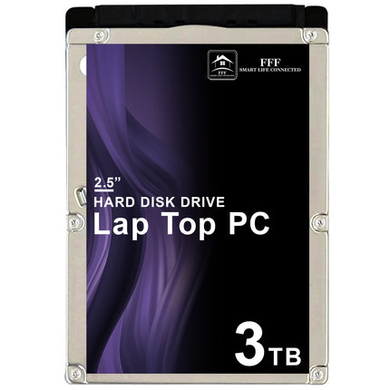 【公式】HDD 2.5インチ 3TB SATA 15mm厚 内蔵ハードディスク FFF SMART LIFE CONNECTED 旧MARSHAL MAL23000SA-T54H2